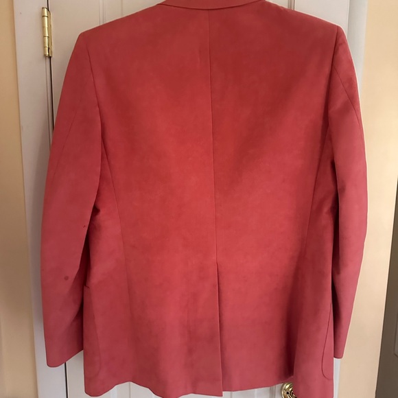Saks Fifth Avenue Coral Blazer Vintage - Picture 2 of 6